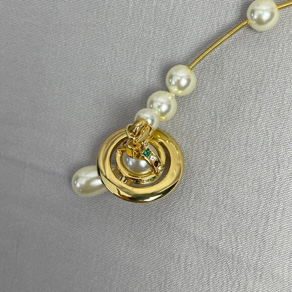 Vivienne Westwood Irregular Gold Necklace - Picture 10 of 10